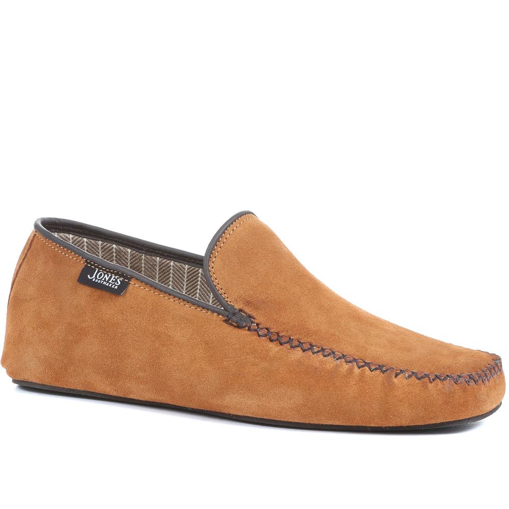 All leather moccasin slippers online