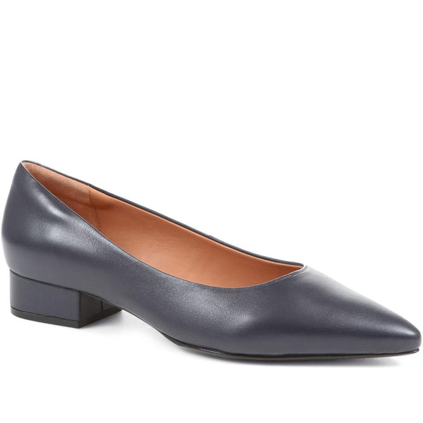 Sunstone Leather Court Shoes SUNSTONE 323 599 from Jones Bootmaker