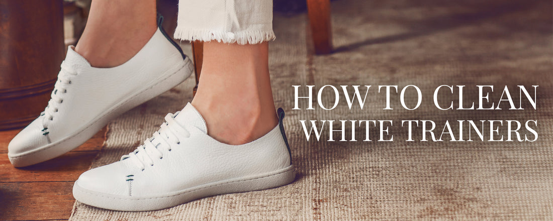 How Best To Clean White Trainers & Keep Them White