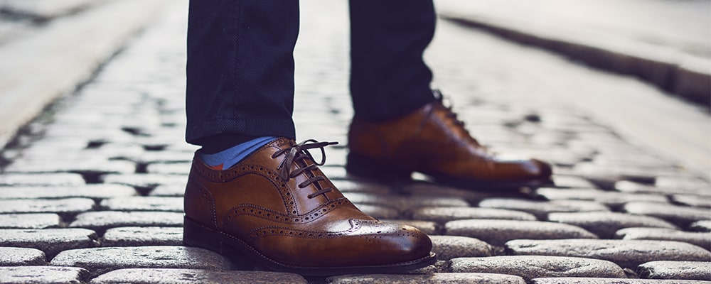 Tan Oxford Brogue