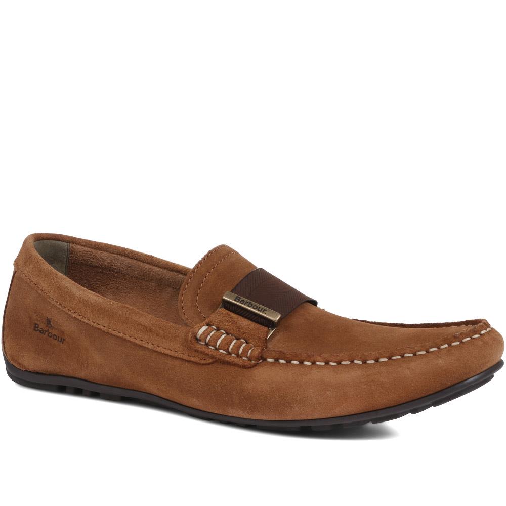 Burns Leather Driving Loafers - BARBR35507 / 321 388