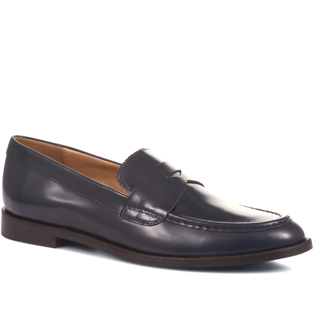 Lotte Leather Penny Loafers - LOTTE / 322 403