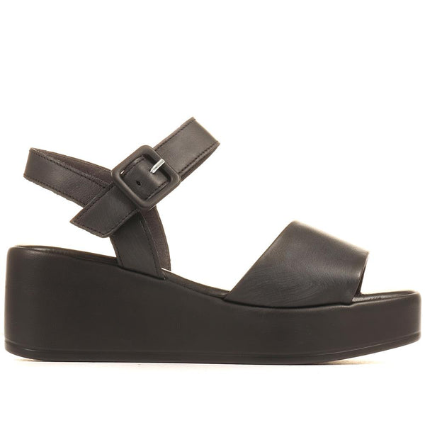 Square Toe Wedge Sandals - GAB35538 / 322 393 from Jones Bootmaker