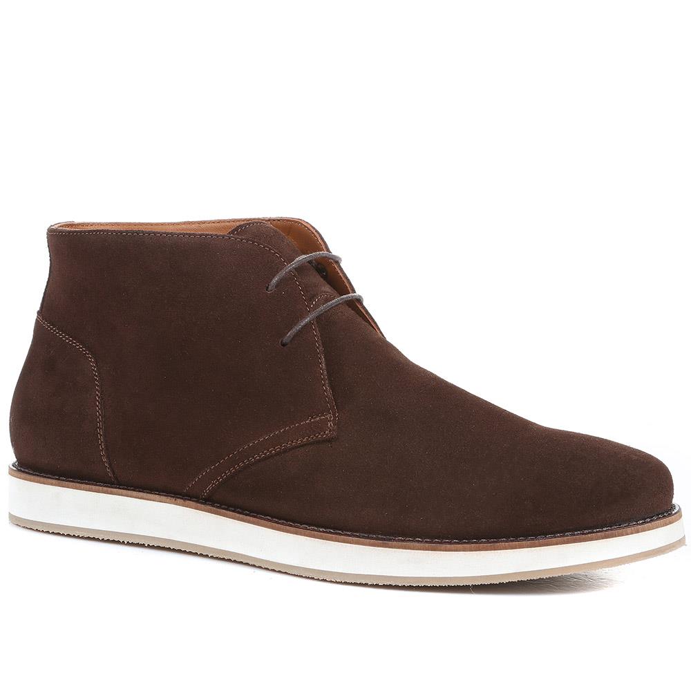 Dark Brown Suede