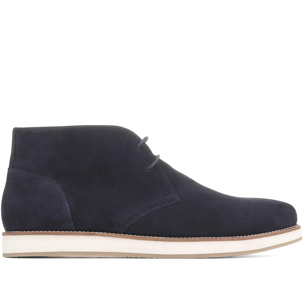 Navy Suede