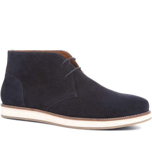 Navy Suede