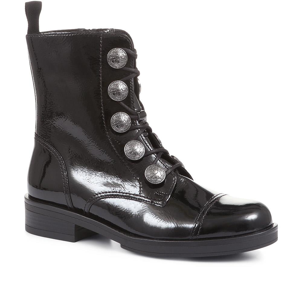 Lady Leather Biker Boots - GAB30567 / 316 645