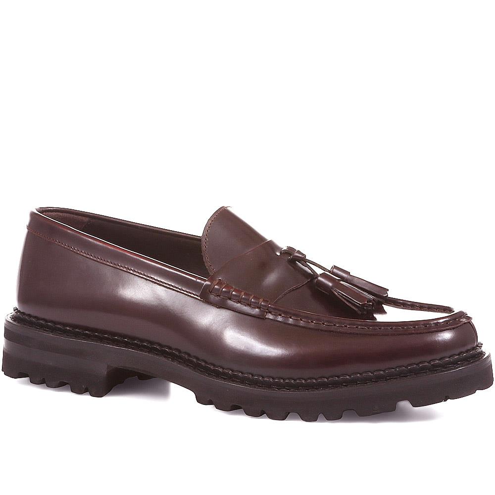 Crawley Polished Leather Loafers - CRAWLEY / 322 867