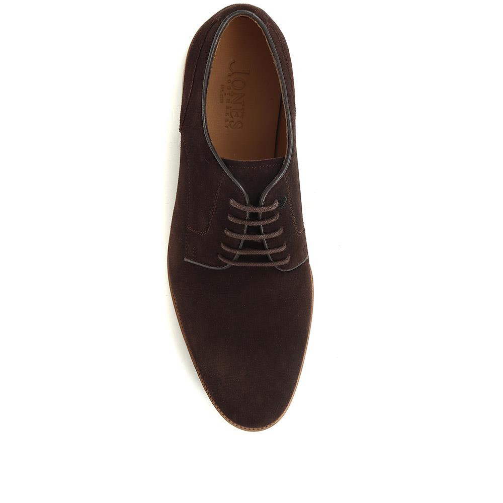Kayden Suede Derby Shoes - KAYDEN / 321 656 from Jones Bootmaker