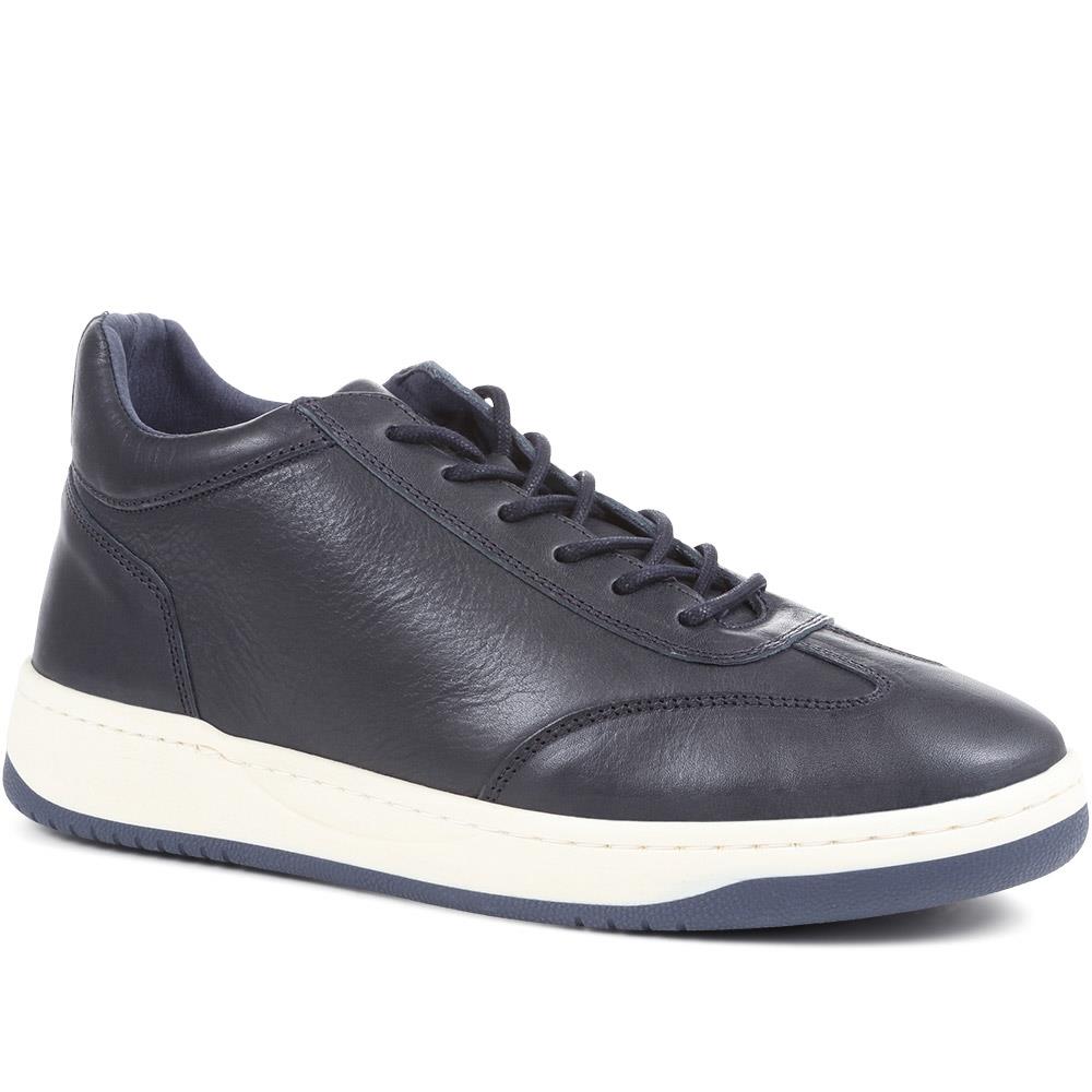 Stalbans Leather High-Top Trainers - STALBANS / 323 130