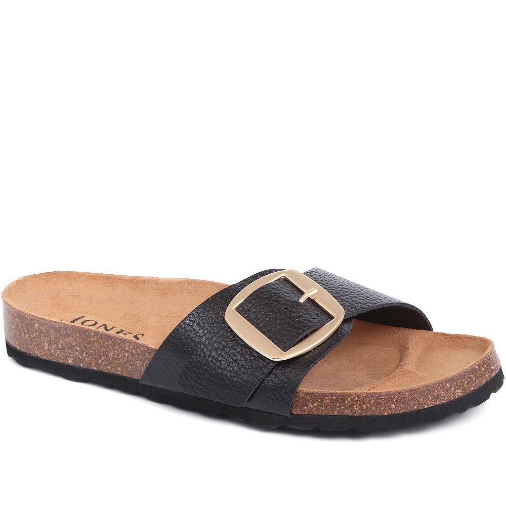 Tulip Buckle Mule Sandals - TULIP / 323 847