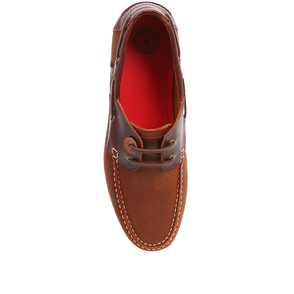 Barbour capstan boat shoes 2025 mahogany