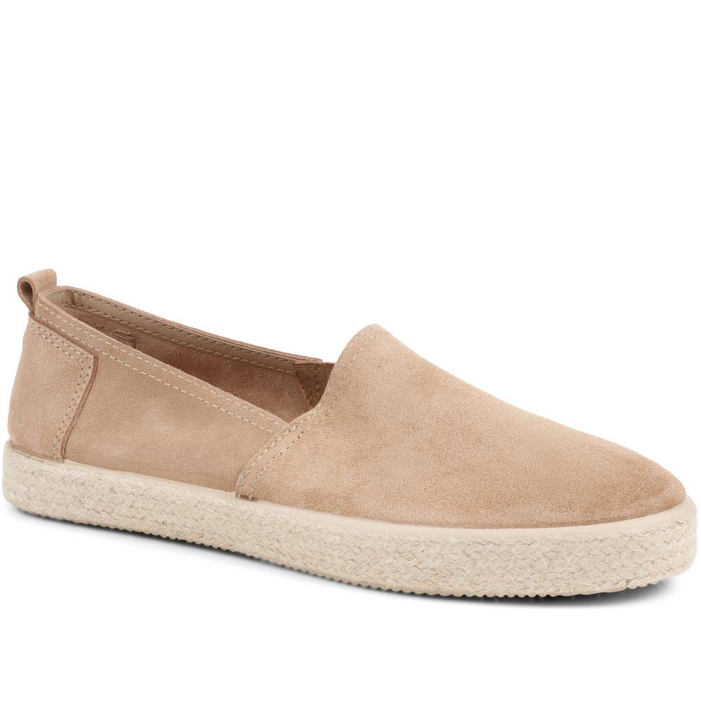 Reagan Leather Espadrilles - REAGAN / 324 049