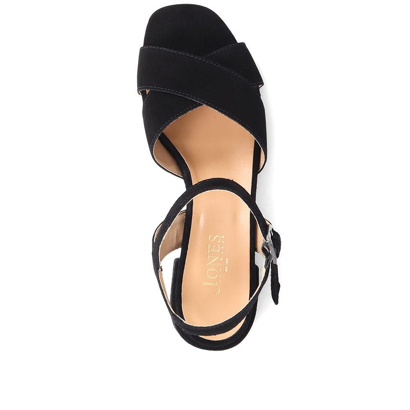 Strappy on sale suede sandals