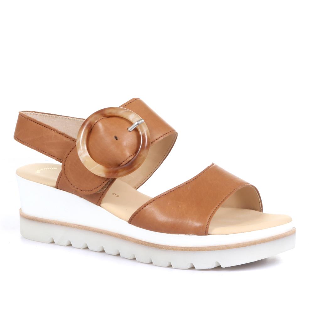 Yeo Wedge Sandals with Buckle - GAB31512 / 317 897