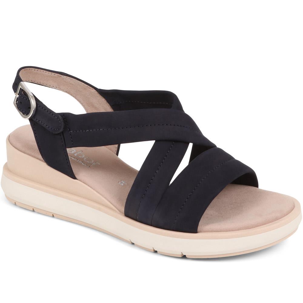 Nutmeg Wedge Sandals - GAB37509 / 323 504