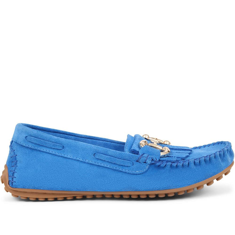 Suede best sale moccasin shoes