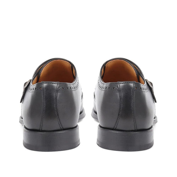 Chilton Leather Double Strap Monk Shoes (CHILTON) by Jones Made In ...