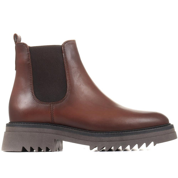 Trieste Chunky Leather Chelsea Boots - TRIESTE / 318 810 from Jones ...