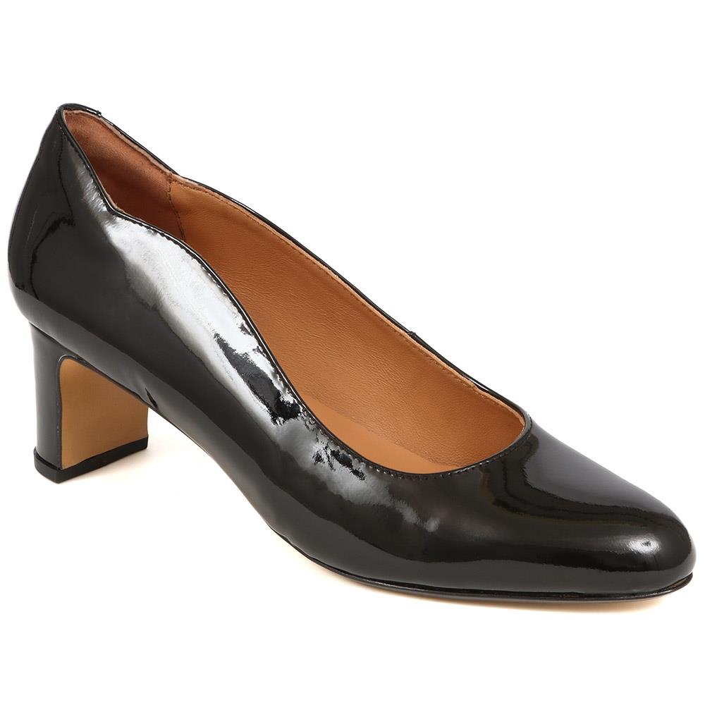 Zoey Leather Court Shoes - ZOEY / 323 597