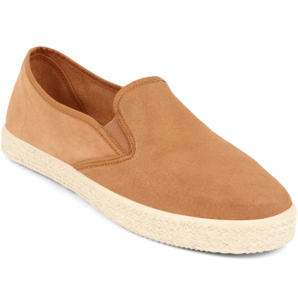 Tan Suede