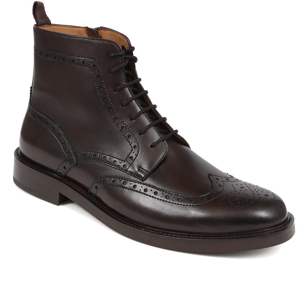 Fletcher Leather Boots  - FLETCHER / 325 743