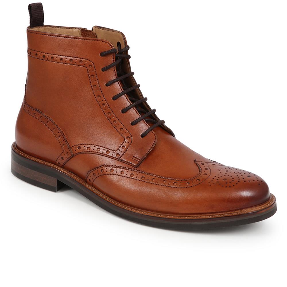 Fletcher Leather Boots  - FLETCHER / 325 743