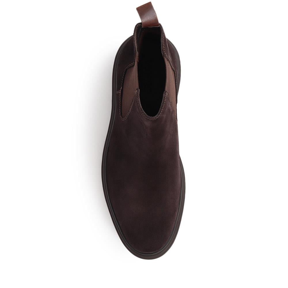 Dark Brown Suede