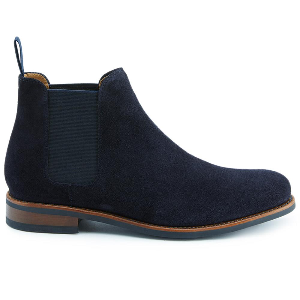 Navy Suede