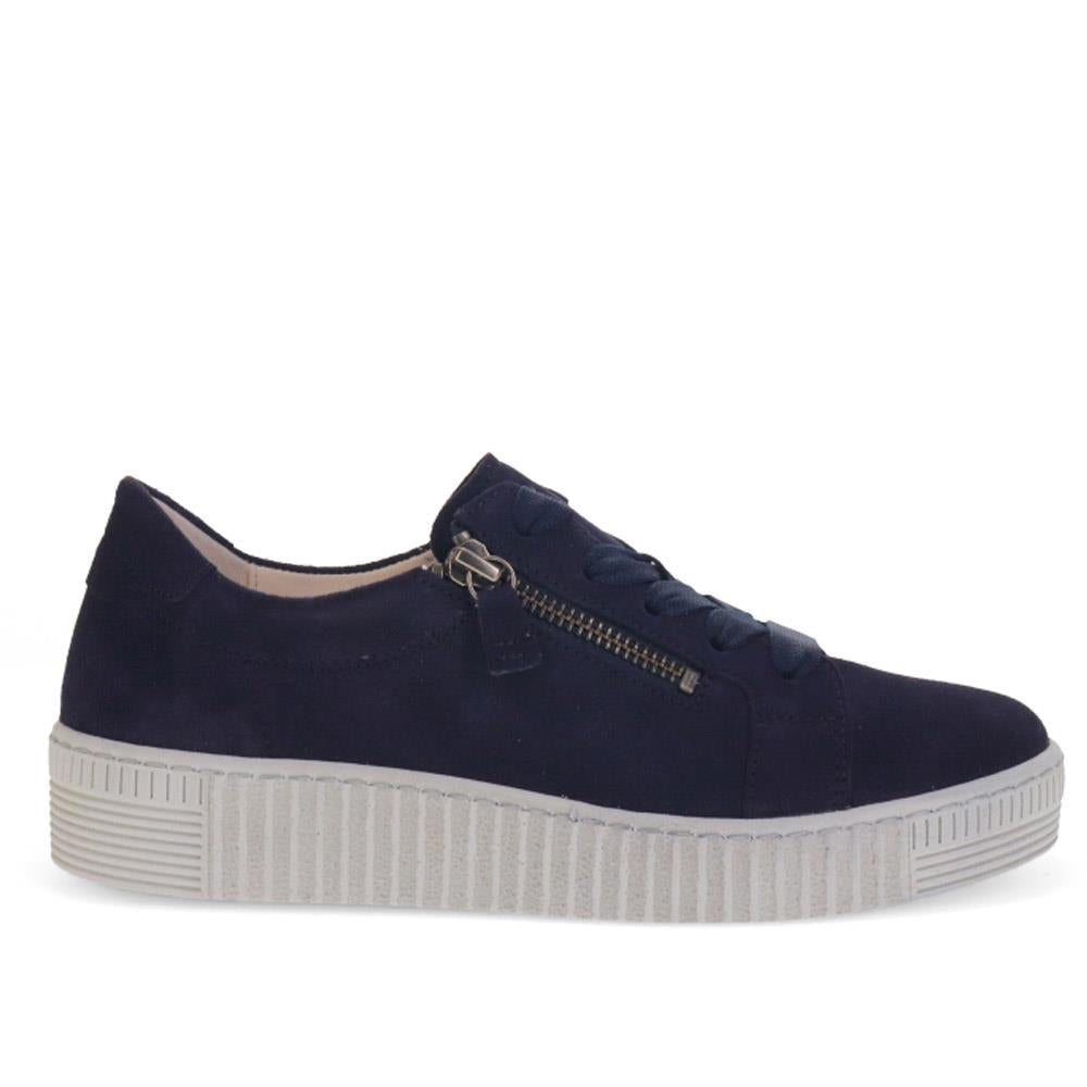 Navy Suede