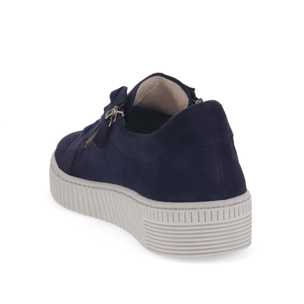 Navy Suede