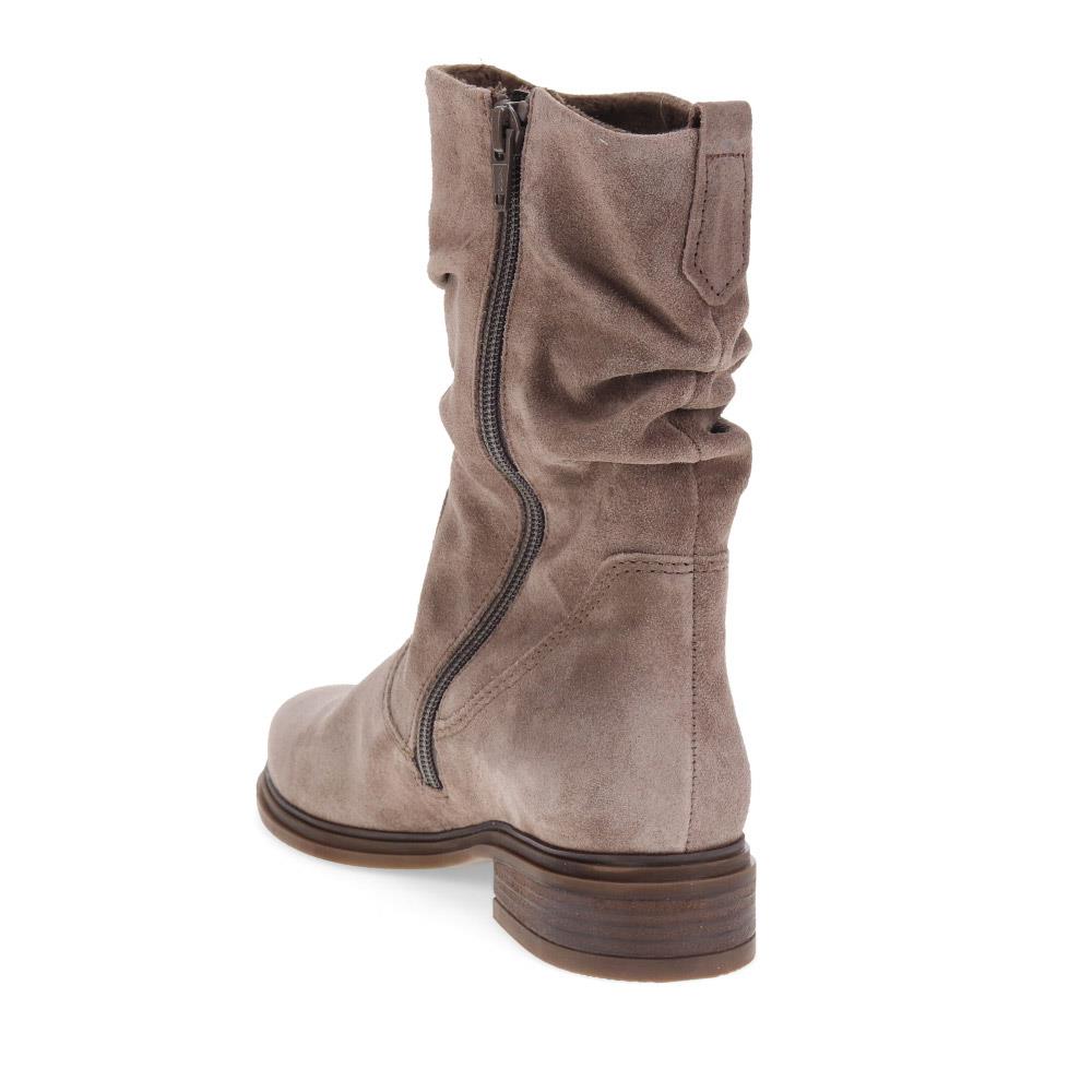 Bueno on sale Maude Slouched Bootie 39EU / 8.5-9US in Grey Nubuck Leather $150