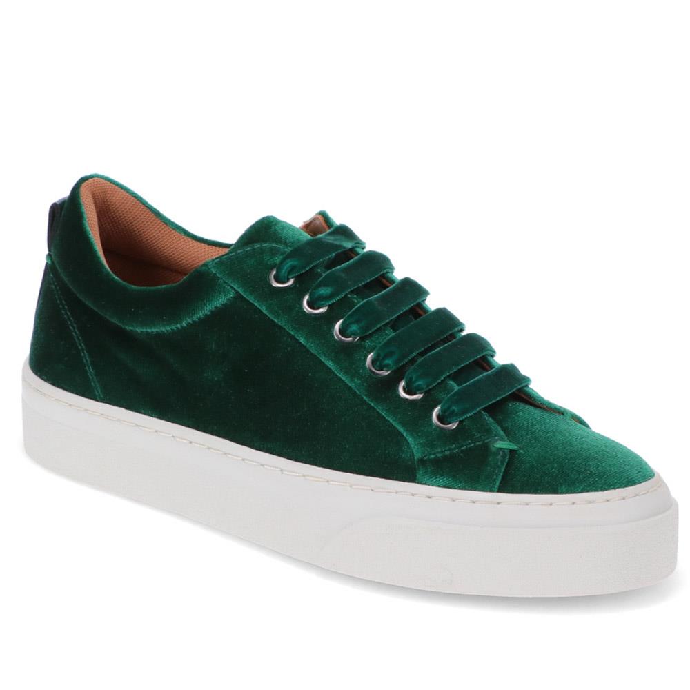 Azura Casual Velvet Trainers - AZURA / 326 576