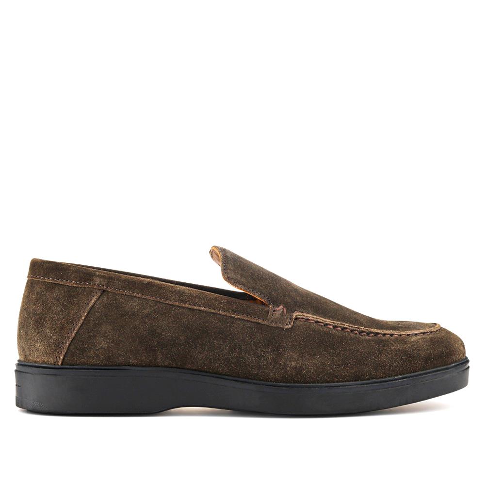 Dark Brown Suede