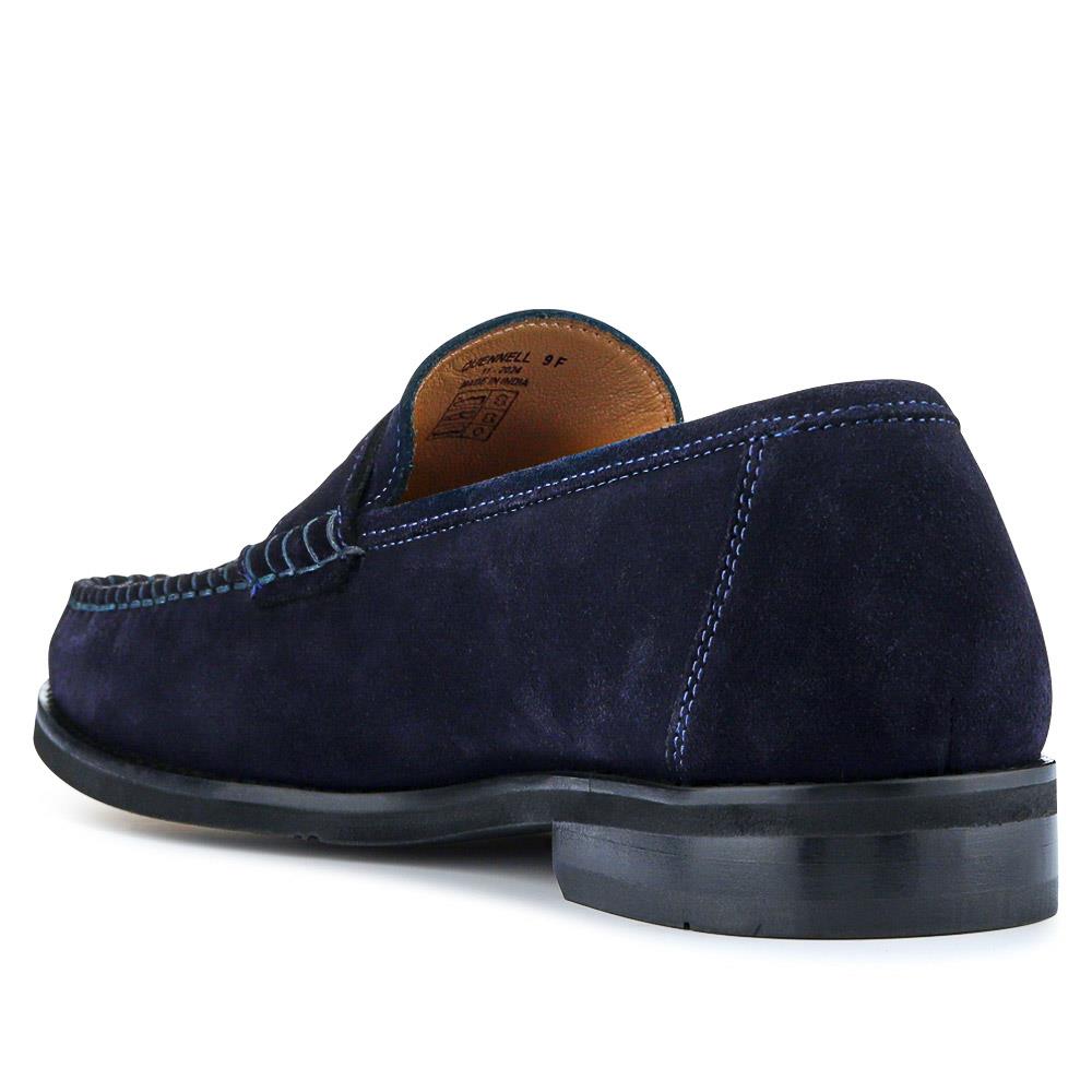 Navy Suede