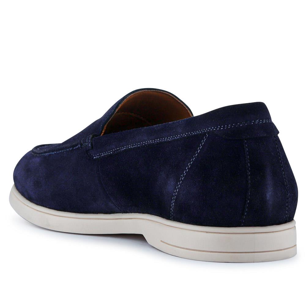 Navy Suede