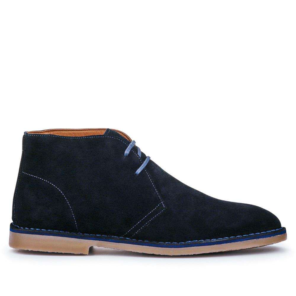 Navy Suede