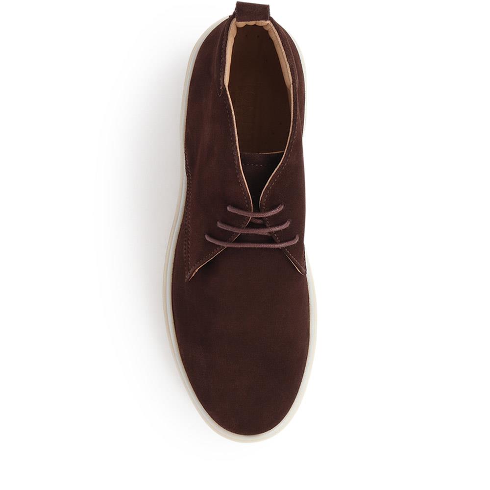 Dark Brown Suede