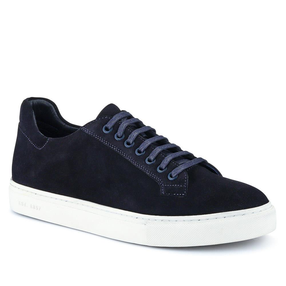 Navy Suede