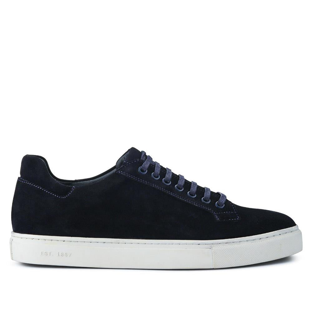 Navy Suede