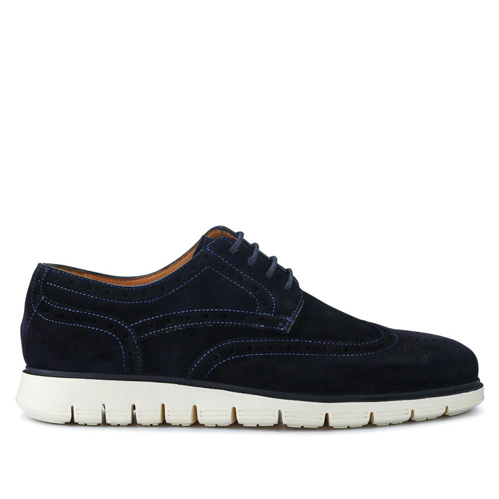 Navy Suede