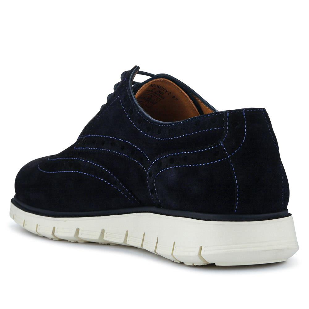 Navy Suede