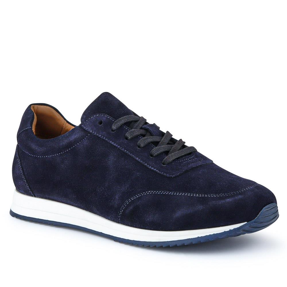 Navy Suede