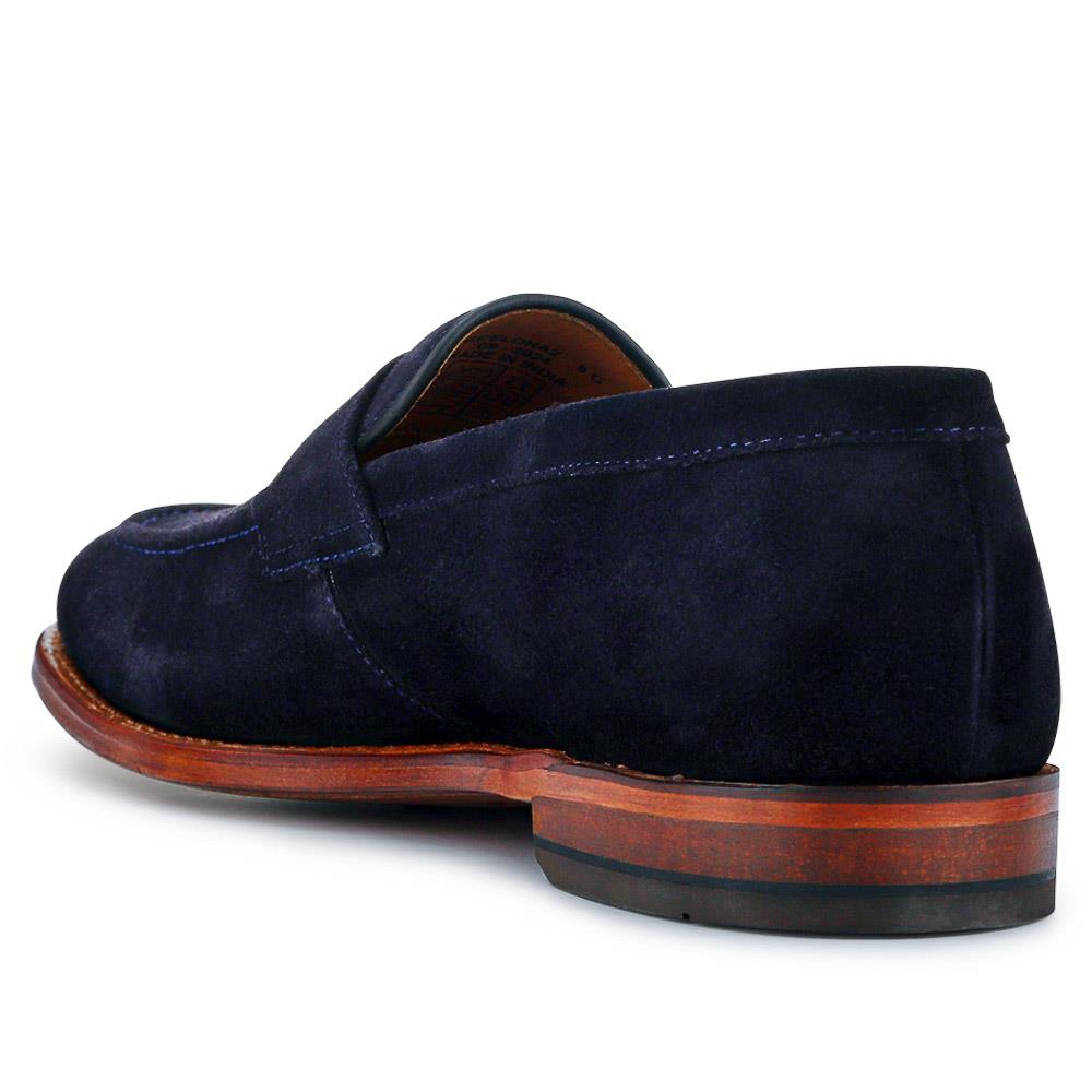 Navy Suede