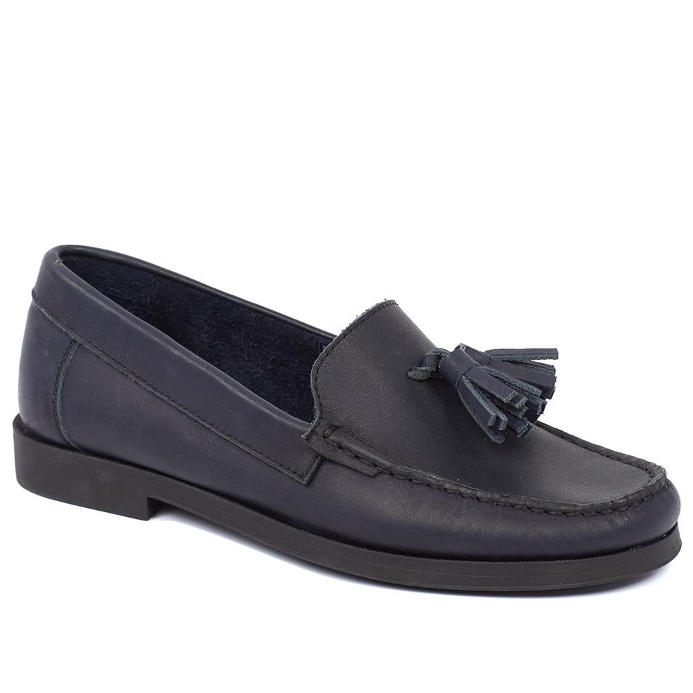 Trish Leather Casual Moccasins - TRISH / 327 519