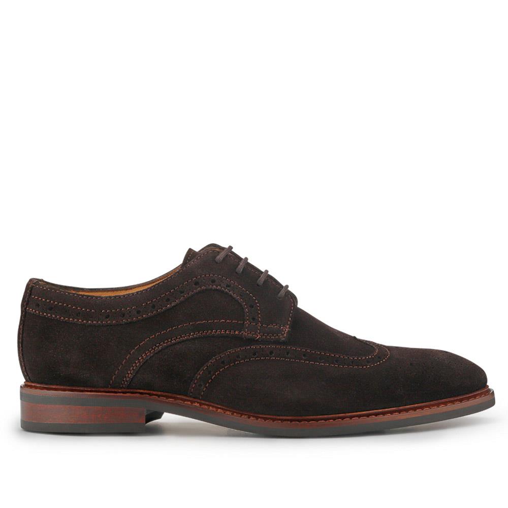 Dark Brown Suede