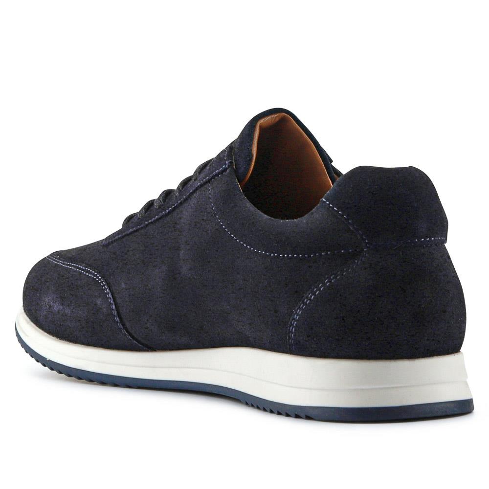 Navy Suede