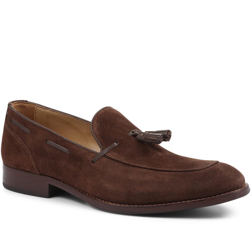 Devon Leather Tassel Loafers - DEVON / 318 091