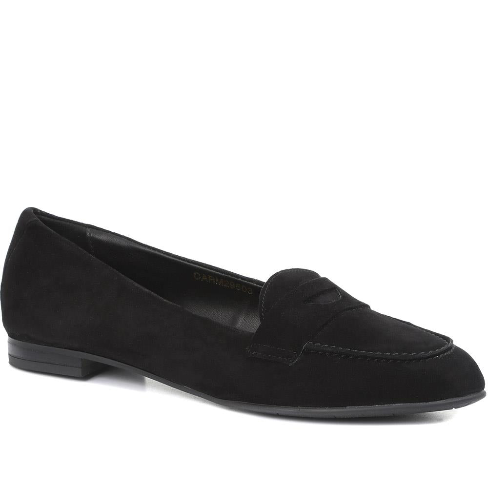 Budapest Leather Ladies Loafers - CARM29503 / 314 974