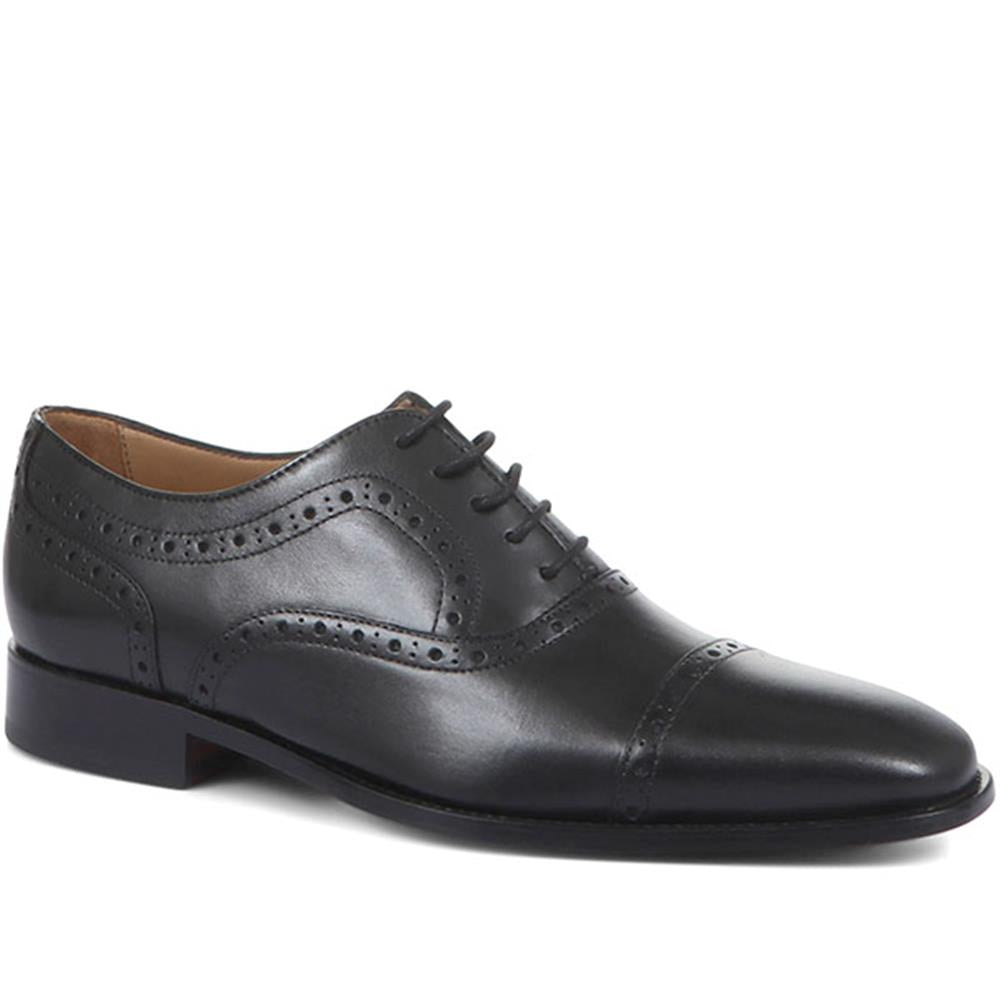 Joseph Leather Oxford Semi-Brogues - JOSEPH / 318 900